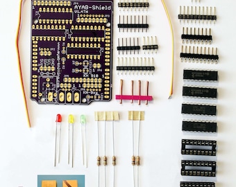 AYAB Shield Kit & Capacitor+Fuse Set for KH 910/950/i/e or KH 930/940 Brother Knitting Machine alternative Patterncontrol