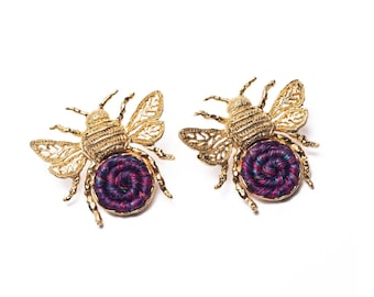 Bee earrings