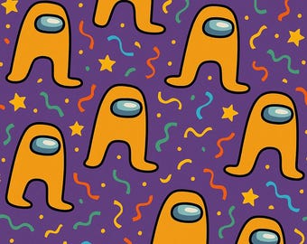 Funny Amogus Like Wrapping Paper | Meme Gift Wrap (Digital Download)