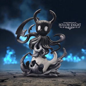 Hollow Knight – The Night Shade – Sammelfigur, schwarze PVC-Figur