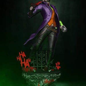 Skrattande kaos – Clownprinsliknande skurk STL