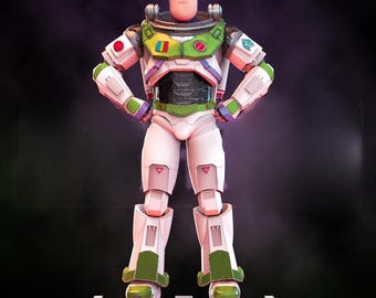 Galactic Space Ranger STL – Retro Astronaut Hero 3D Print Model