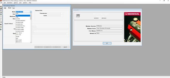 Honda General Epc 06.2024 Electronic Parts Catalog