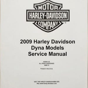 Harley davidson service manual - Etsy 日本