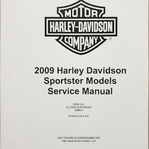 Harley davidson service manual - Etsy 日本