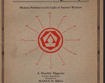 The All Seeing Eye Magazine, Manly P. Hall Complete Set (Digital Download)