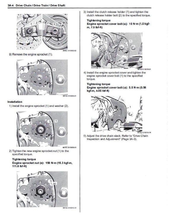 2021-2024 Suzuki GSX1300R Hayabusa (gen 3) Service Repair Manual