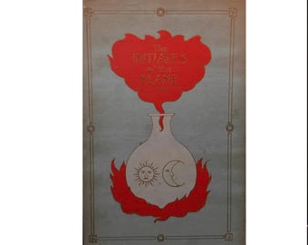 Primera edición firmada de "Iniciados de la Llama" por Manly P. Hall (1922) (Archivo digital)