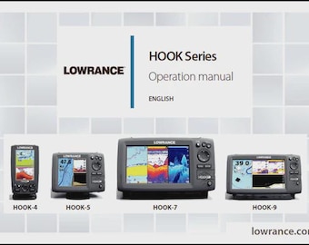 Manual do usuário do GPS Lowrance HOOK-4, Hook-5, Hook-7 e Hook-9