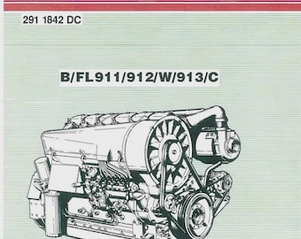 Deutz - KHD B FL911 912-W 913-C Diesel Engine Workshop Manual, e