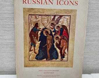 ロシアのアイコン 1953 アイリスカラーブック - 14枚のカラー版、電子書籍pdf 即時ダウンロード 英語