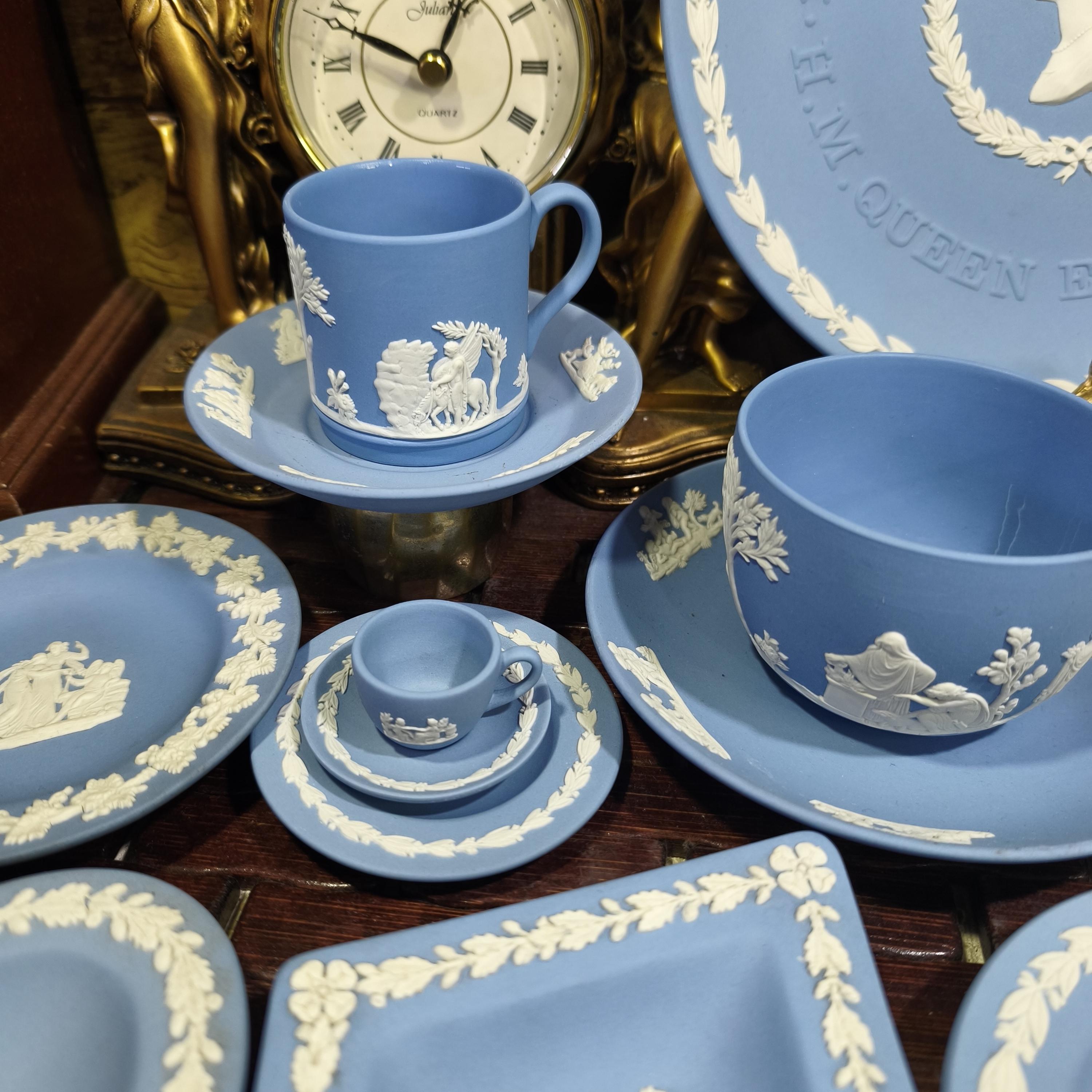 Selection - Wedgwood Jasperware Powder Blue Vintage/collectables