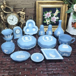 Selección - Colección Wedgwood Jasperware Powder Blue [SE VENDEN POR SEPARADO]