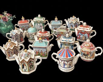 Selección - Tetera Sadler Novelty / Vintage / Historia de Inglaterra / Vintage / Coleccionables