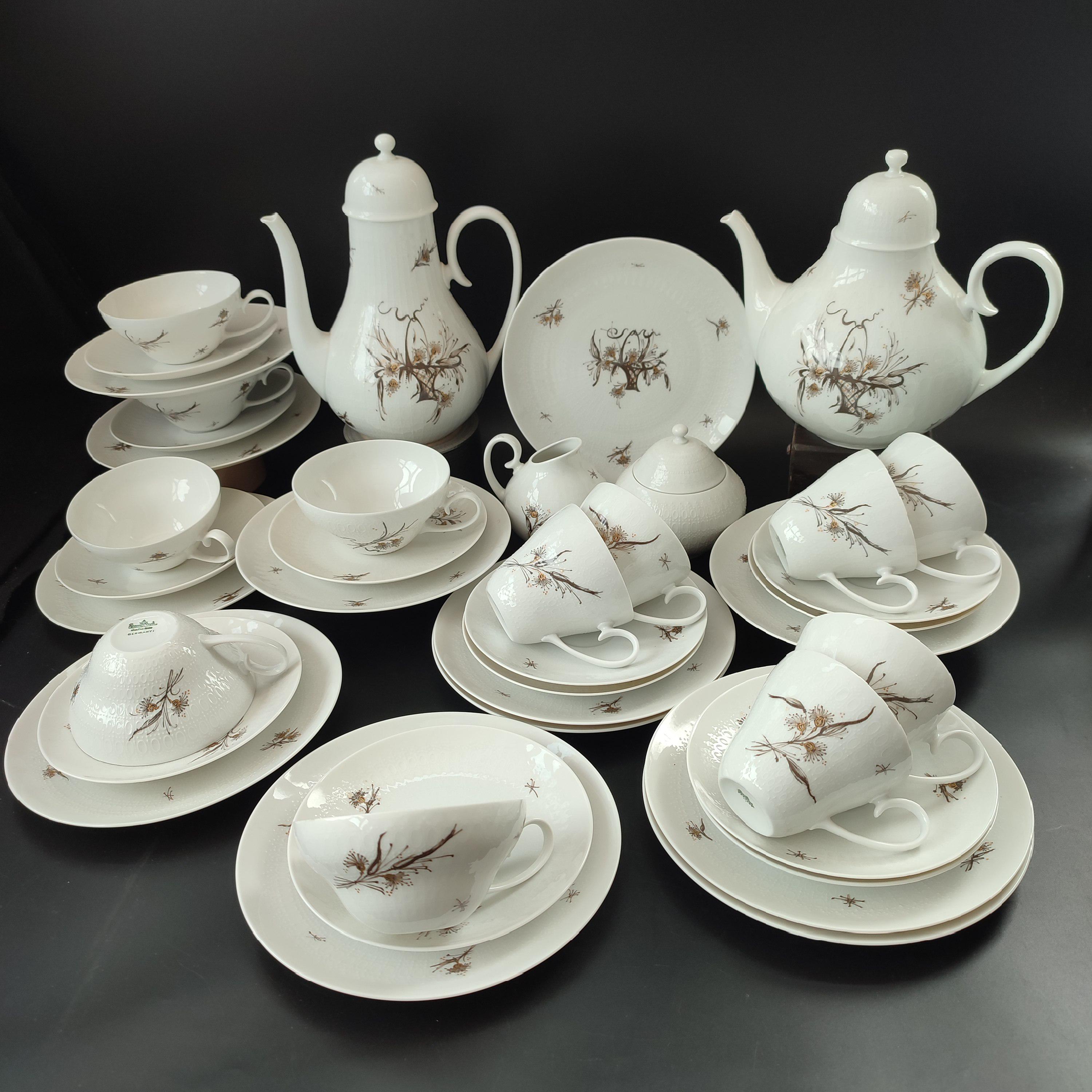 Rosenthal Studio Romance in Moll Coffee Tea Service Bjørn Wiinblad