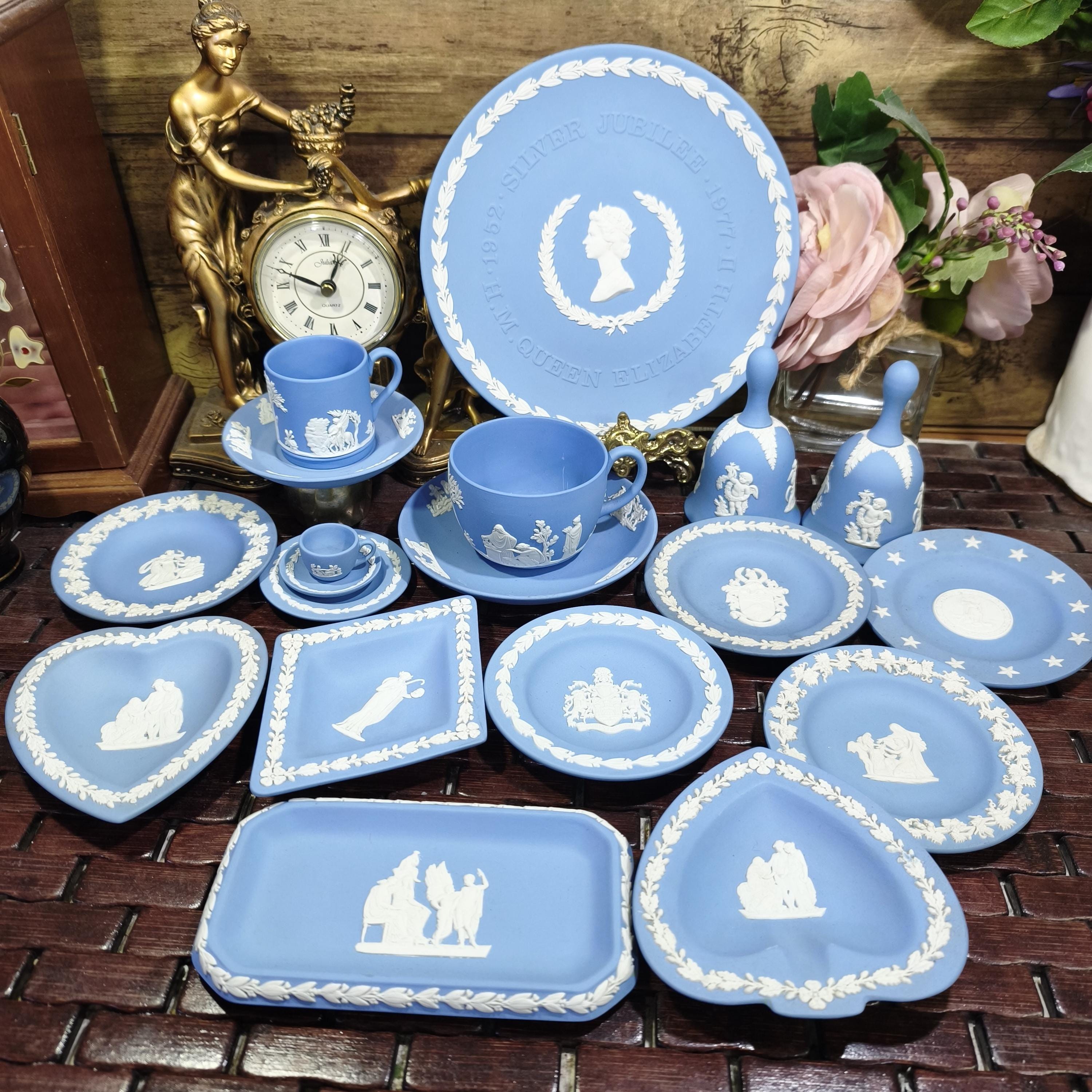 Wedgwood blue jasper - Etsy 日本