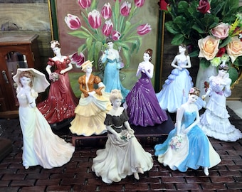 Selection - Coalport Lady Figurine/ Limited Edition/ Fine bone china/ Collectables