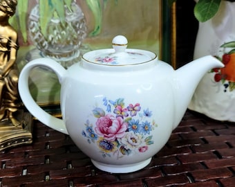 Sadler James - Teapot - Floral Design Fine bone china