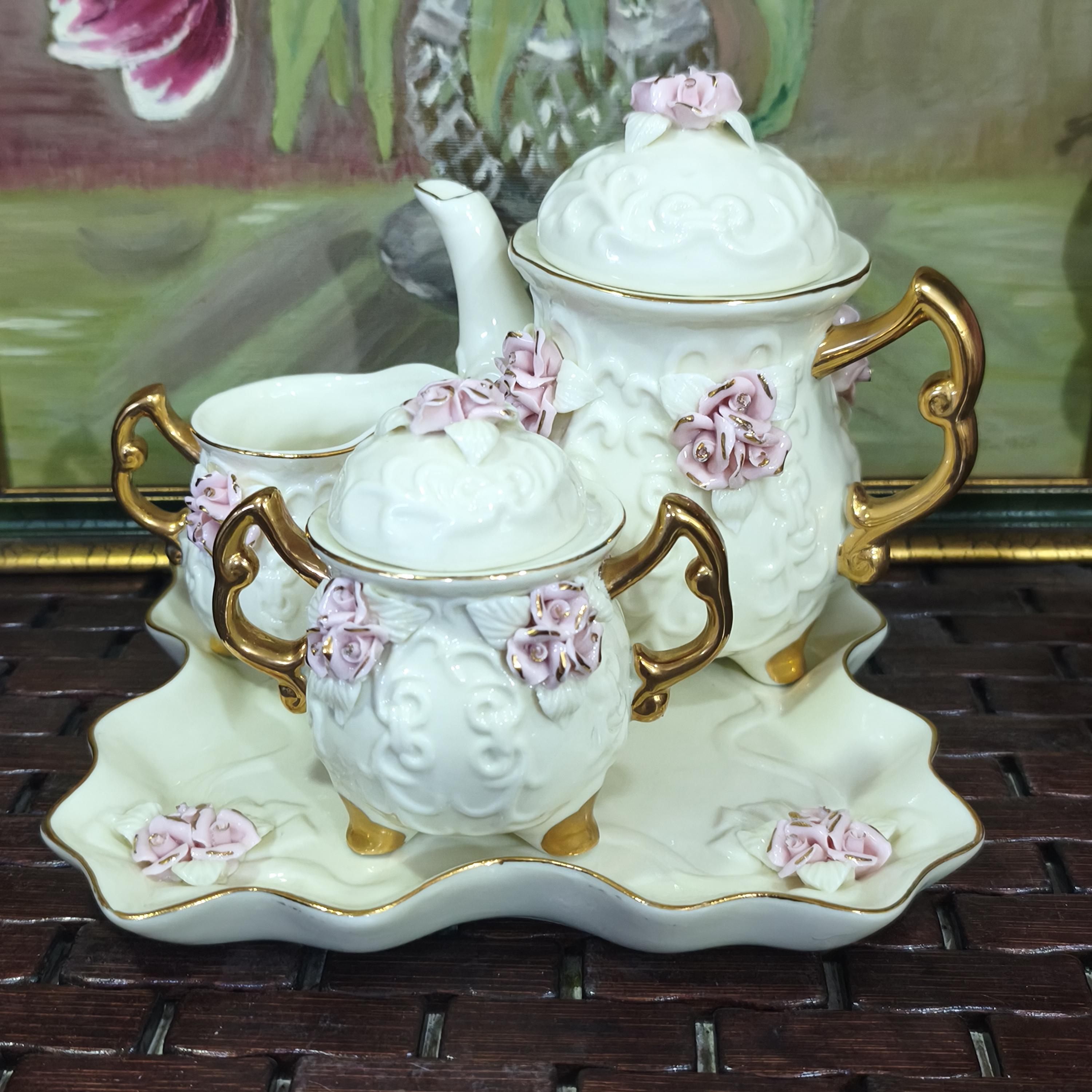 English miniature bone china tea set - Etsy 日本