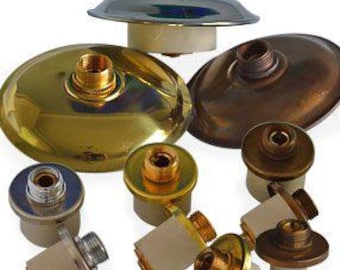 Rubberen stop Verschillende maten voor doe-het-zelfconversie van flessen, vazen, mandflessen, enz. in tafellampen met 3 kleurafwerkingen