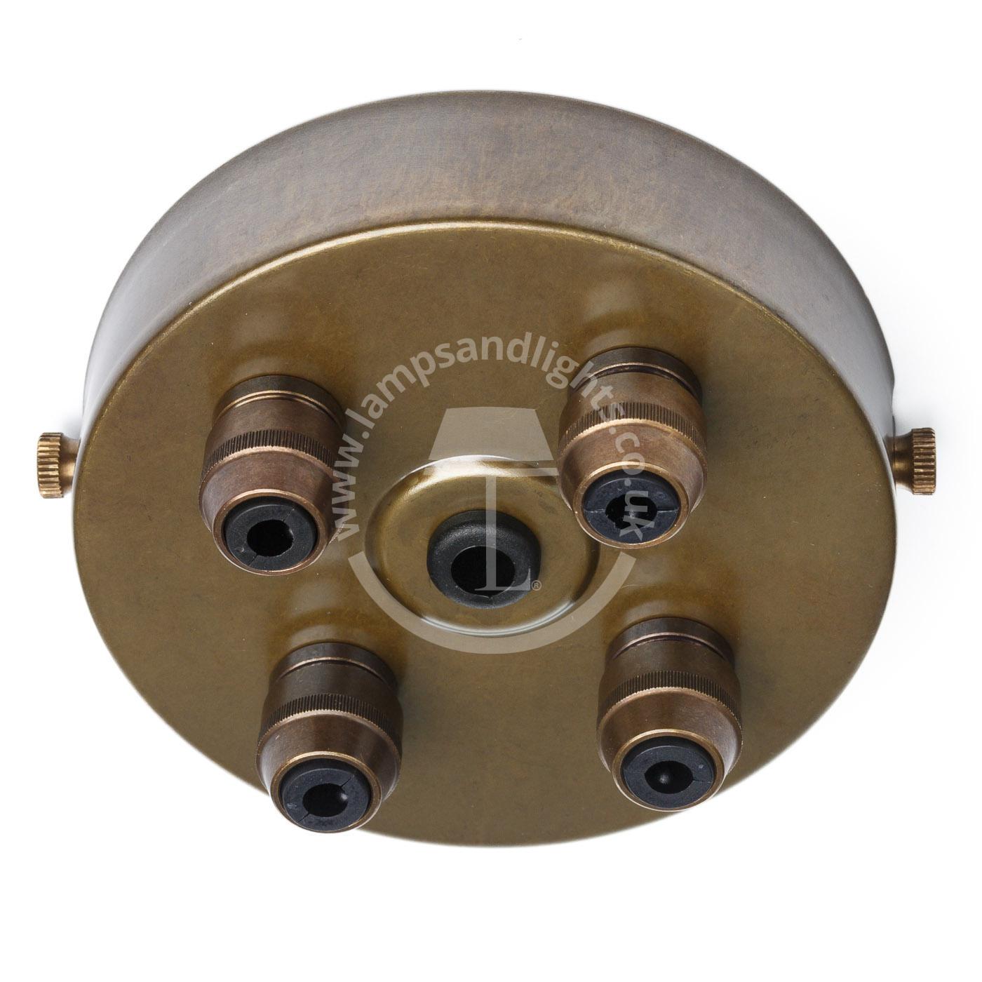 Sealing Roses Fixing Unit Ceiling Rose With Four Metal Outlets - Etsy UK