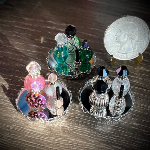 Dollhouse Miniature Perfume Bottles