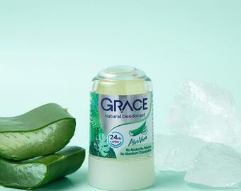Natural Alum Deodorant Aloe Vera Extract Formula 70g