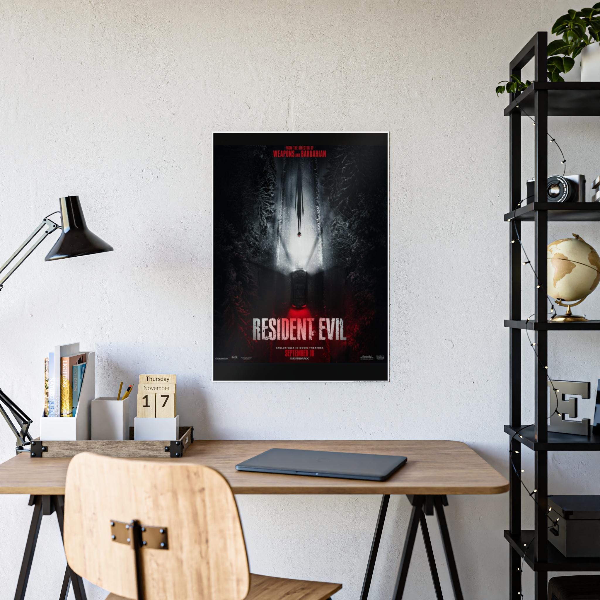 Resident Evil 2026 Movie Poster Gloss Poster | Gloss Poster Horror - Etsy