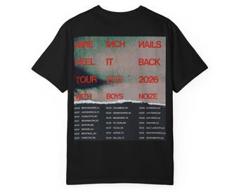 NIN Nine Inch Nails Peel It Back Tour Tee 2026 S-4XL T-shirt - Etsy