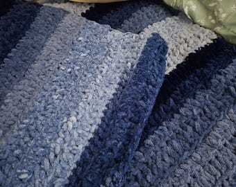 crochet throw blanket