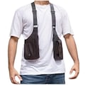 Anti Theft Hidden Bag | Multi-Pocket Double Shoulder Holster, Concealed Underarm Wallet with Armpit Strap, Travel Secure Comfortable. product logo