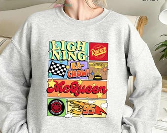Cute Racing Cartoon Shirt, Speed Car Graphic Tee, Funny Truck Shirt, Cartoon Car Movie Tee, Family Vacation Shirt, Road Trip Unisex T-Shirt