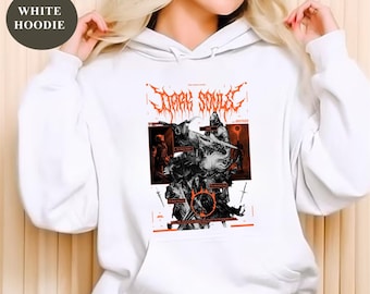 Dark Video Game Shirt, Gamer Graphic T-Shirt Hoodie, Retro Gaming Streetwear Tee, Aesthetic Game Art Top, Unisex Gamer Gift