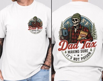 Dad Joke Shirt, Funny Dad Tax T-Shirt, Official Snack Inspector Tee, Fathers Day Gift for Him