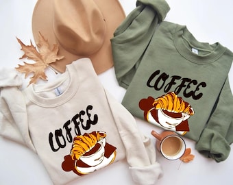 Cute Coffee Shirt, Retro Caffeine Teacher Shirt, Mom Coffee Shirt, Coffee Shirt, Womens Coffee Shirt, Coffee Tees