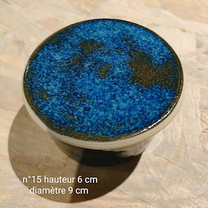 Beurrier à Eau en Céramique – Artisanat Unique - format moyen - contenance 80 à 100 gr