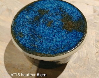 Beurrier à Eau en Céramique – Artisanat Unique - format moyen - contenance 80 à 100 gr