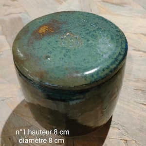 Ceramic Water Butter Dish - Unique Craftsmanship - Medium Size