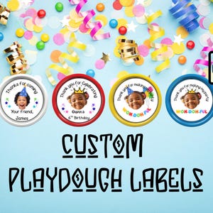 Etiquetas personalizadas para Play-Doh - Arquivo para download digital apenas