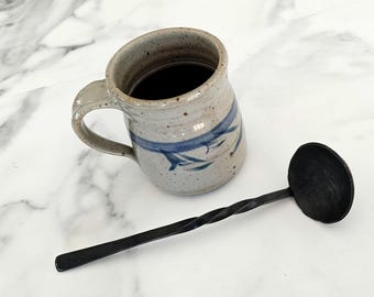 Handforged small ladle coffee scoop