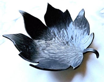 Handforged Maple Leaf Bowl