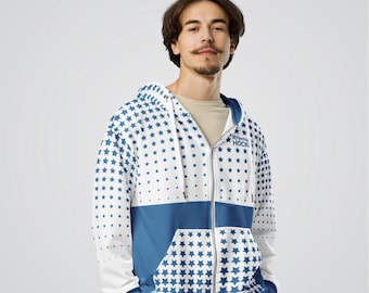 Hoodie met rits Hockey Star | Uniseks atletisch sweatshirt