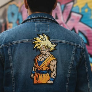 Ultimate Saiyan Warrior - Multi-size Machine Pattern | Instant Download ...