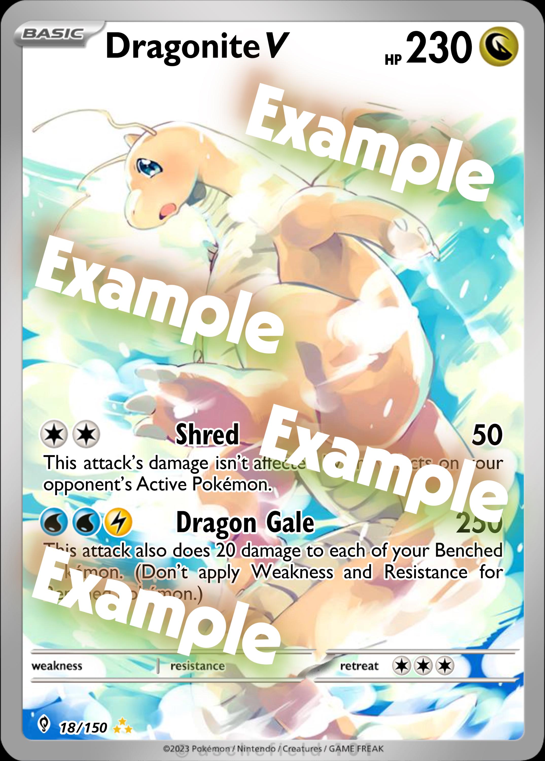 Vmax Dragonite Card - Etsy Vmax Dragonite Card - Etsy