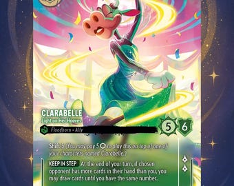clarabelle lorcana card Lorcana - Shimmering Skies - Clarabelle main image 0
