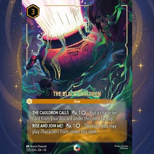 The Black Cauldron Orica - TCG - Holo Card - Proxy Lorcana