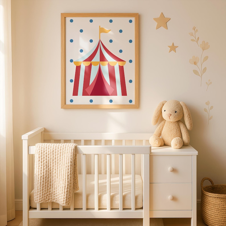 Eclectic Playroom Gallery Set of 30, Cool Kids Live Here Print, Colorful Nursery Decor, Whimsical Animal Poster Bundle (Digital Download) image 14