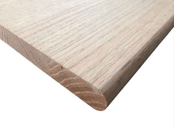 Solid Red Oak Wood Square 12" x 11.5" x 1" Thick Craft Tabletop Create ***READY TO SHIP***