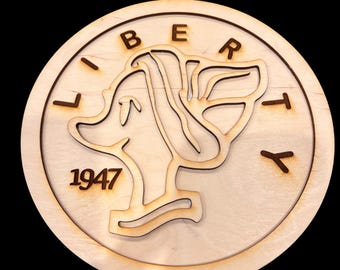 Duck’s First Coin Wall Hanging Unpainted 8” wide.