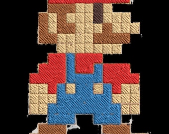 クリボーの靴（クリボーブーツ）マリオ 8 ビット、光沢のある